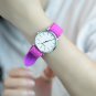 Top Plaza Unisex Casual Simple Silicone Strap Analog Quartz Watch Unique Reversi