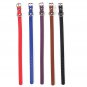 Juvale Leather Dog Collar -5 Pack of Pet Padded Classic Collars with Adjustable