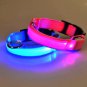 Led Dog Collar, USB Rechargeable Light Up Pet Necklace Collar with 3 Glowing Mod