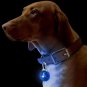 CampTeck Dog Pet Collar Pendant LED Safety Clip-On Night Light with 3 Modes –