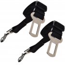 COSMOS 2 Pack Nylon Adjustable Pet Dog Cat Safety Car Vehicle Seat Belt Harness
