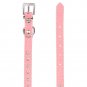 LOVPE Velvet Inlaid Crystal Leather Cat Collars Cute Gifts for Small Dogs Walkin