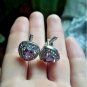 Cuff Links for Shirt Gift Men Jewelry 3 Color Cufflinks Luxury  Zircon Crystal