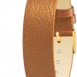 Moog Paris Full Grain Copper Calf Leather Bracelet for Women, Pin Clasp, 18mm Ba