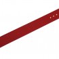 Moog Paris Red Fabric Bracelet for Women, Satin Pattern, Pin Clasp, 18mm Band -