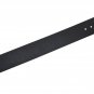 Moog Paris Full Grain Black Calf Leather Bracelet for Women, Pin Clasp, 18mm Ban