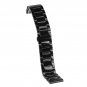 Beauty7 Black 22mm Stainless Steel Link Wrist Watch Band Kit Bracelet Strap Repl