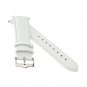 Signature Senator in white 20 mm short watch band. Replacement watch strap. Genu