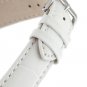 Signature Senator in white 20 mm short watch band. Replacement watch strap. Genu