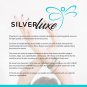 SilverLuxe Genuine Crystal Hinged Bangle Bracelet - Stainless Steel with Aqua Cr