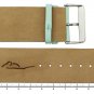 Moog Paris Light Green Calf Leather Band Replacement, Pin Clasp, 26mm Strap _ B2