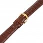 Voguestrap TX09718BN Allstrap 18mm Brown Regular-Length Baby Alligator Grain Wat