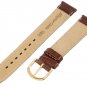 Voguestrap TX09718BN Allstrap 18mm Brown Regular-Length Baby Alligator Grain Wat