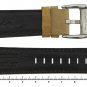 Brown Calf Leather Band Replacement, Rubbed, Pin Clasp, 22mm Strap _