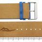 Moog Paris Blue Calf Leather Band Replacement, Pin Clasp, 26mm Strap _ B26011