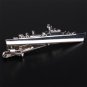 Warship ship Tie Clip Silver Gold Gift Box Wedding Business Favors Bar Clasp