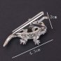 Lizard Salamander Tie Clip Bar Clasp  Silver Gold Gift Box Wedding Business