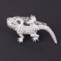 Lizard Salamander Tie Clip Bar Clasp  Silver Gold Gift Box Wedding Business