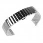 Beauty7 18mm Stainless Steel Link Mesh Two Tone Watch Band Kit Bracelet Strap