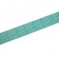 Moog Paris Turquoise Calf Leather Bracelet for Women, Alligator Pattern, Pin Cla