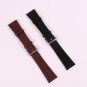 14mm Ladies&acirc;�� Graceful Full Grain Calf Hide Watch Band Strap Replacement in Bla