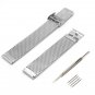 Adebena 22mm Stainless Steel Watch Bands Replacement Starp for Samsung Gear 2, L