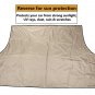 Rydell Auto Accessories Magnetic Windshield Snow Cover - Sun Shade Protector - L
