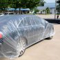TopSoon Clear Plastic Car Cover Disposable Car Cover Universal Fit Waterproof 22