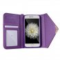 iPhone 6s Plus Case, Crosspace PU Leather Wallet Embossed Envelope Flip Holster