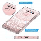 LG V30 Case Pattern Designed Slim Shockproof Hard PC+TPU Bumper Protector