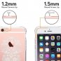 iPhone 6S Case, iPhone 6 Clear Case, MISS ARTS White Floral Premium Shock Absorp