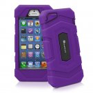 iPhone SE Case, GreatShield TUFF Series Rugged Dual Layer Hybrid Case with Belt-