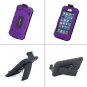 iPhone SE Case, GreatShield TUFF Series Rugged Dual Layer Hybrid Case with Belt-
