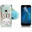 iPhone 5S Cute Case iPhone 5 SE Case Bonice Cartoon Rabbit Bling Diamond Crystal