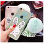 iPhone 5S Cute Case iPhone 5 SE Case Bonice Cartoon Rabbit Bling Diamond Crystal