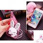 iPhone 5S Cute Case iPhone 5 SE Case Bonice Cartoon Rabbit Bling Diamond Crystal
