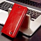 Luxury Genuine Leather Wallet Flip Case  Protective Cover For iPhone 5 / 5S