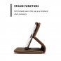 Luxury Genuine Leather Wallet Flip Case Protective Cover For iPhone 5 / 5S