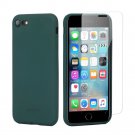 iPhone 7 Case with One Pack Free Tempered Glass Screen Protector Heavy D