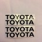 4pc Sticker Set Door Handle Vinyl Fit Car Auto TOYOTA
