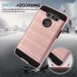 For LG V30 Plus Case, LG V30 Case With HD Screen Protector,Anoke Ruggrd Silicone Har