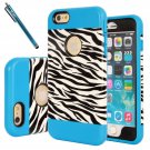 iPhone 6 Plus Case, Style4U Apple iPhone 6 Plus 5.5 Inch Zebra Design Full Body