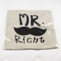 Wedding Pillow Cover Bedding Couples for Wife and Husband We Will Be Rich