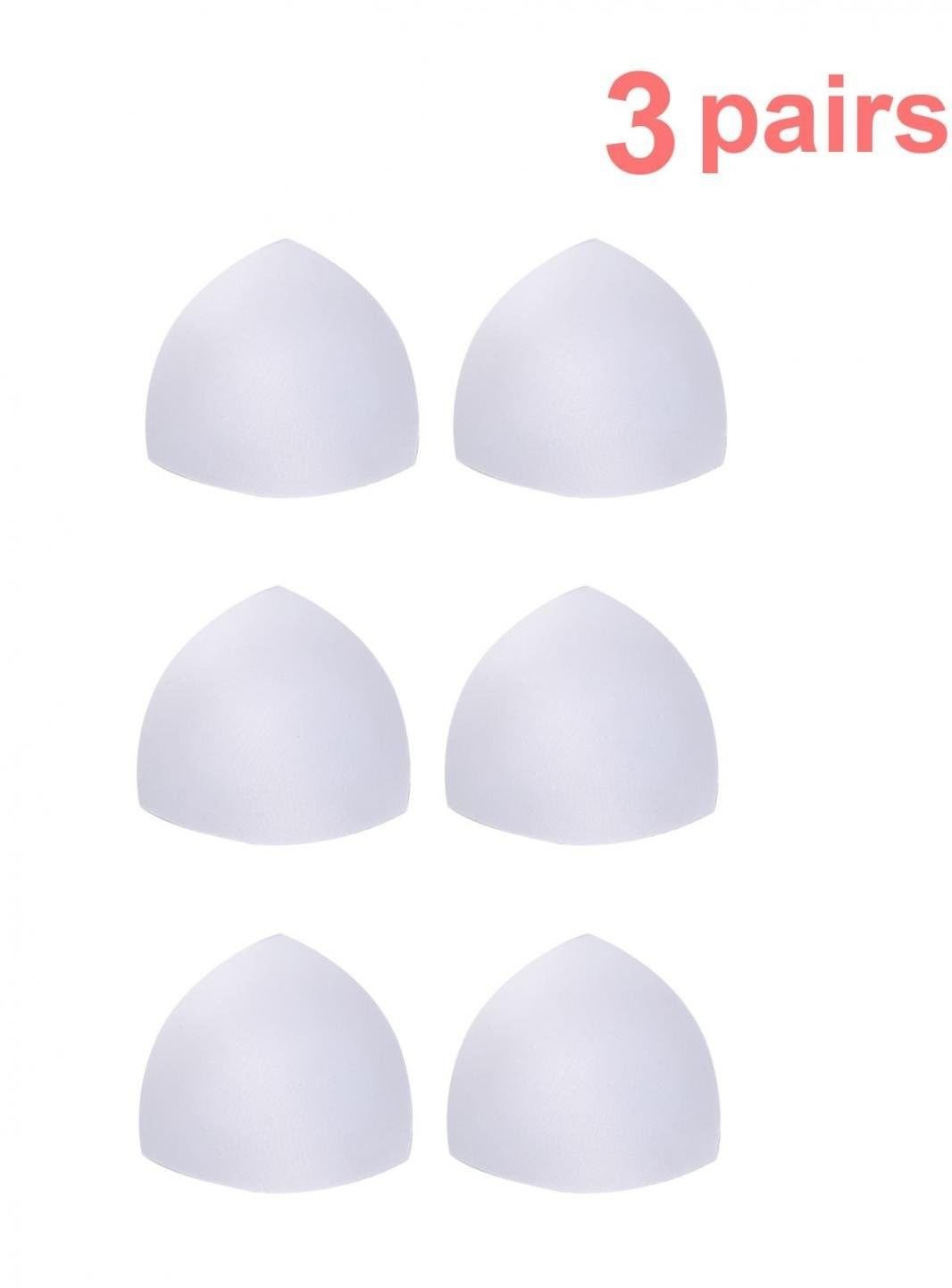Womens Removable Smart Cups Bra Inserts Pads For Swimwear 3 Pairs In Set