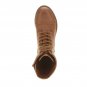 Women's Combat Boot Lace Up Fashion Military PU-Leather Riding Style Boots