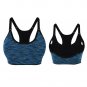 Yolev Sports Bra Seamless Space Dyed Workout and Gym Racerback Yoga Padded Bra P