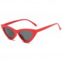 LKEYE-Goggles Vintage Cat Eye Sunglasses Retro Kurt Cobain Glasses LK1739 Red Fr