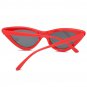 LKEYE-Goggles Vintage Cat Eye Sunglasses Retro Kurt Cobain Glasses LK1739 Red Fr