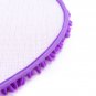 Purple Anti-skid Chenille Door Mat Super Soft Lovely heart carpet Size :50*60cm