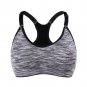 MISS MOLY Women's Seamless Adjustable Straps Removable Pads Racerback Sports Bra